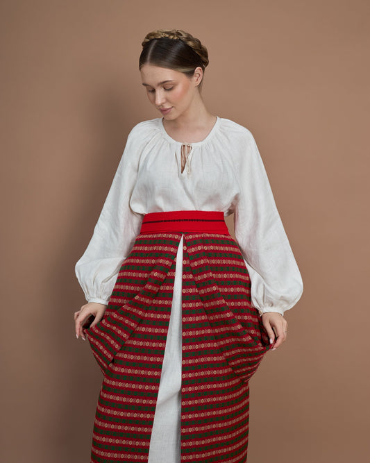 Стрій "Гадяцький" з плахтою - {МАЛЬВИ}