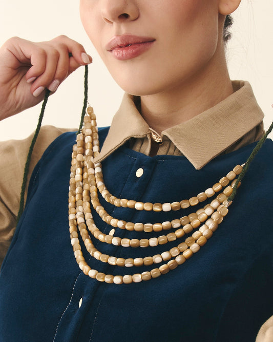 Намисто перламутрове "Баламути" на 5 низок