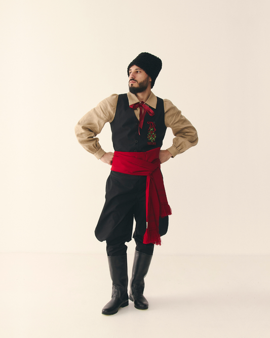 Пояс червоний "Каламайковий"