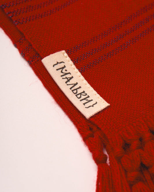 Пояс червоний "Каламайковий"