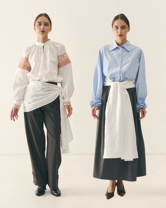 Варіанти як завʼязати намітку - {МАЛЬВИ}