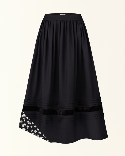 Традиційна довга спідниця з підбоєм "Сумська"