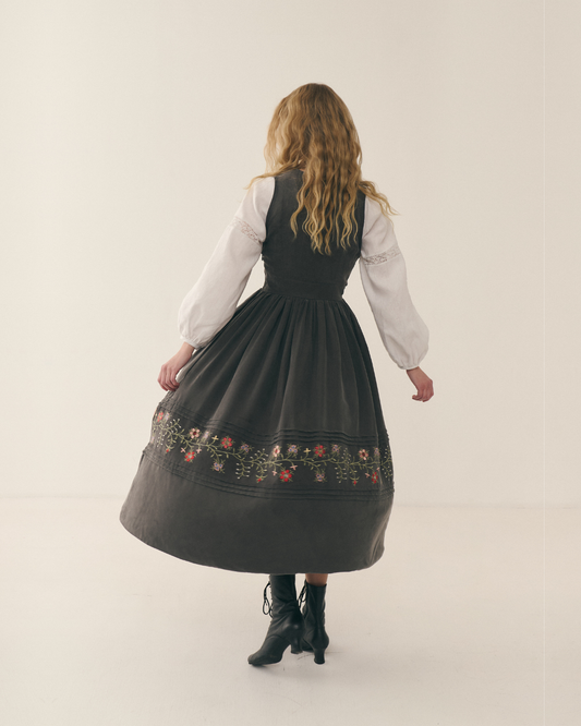 Сарафан шовковий "Чернігівський" вишитий