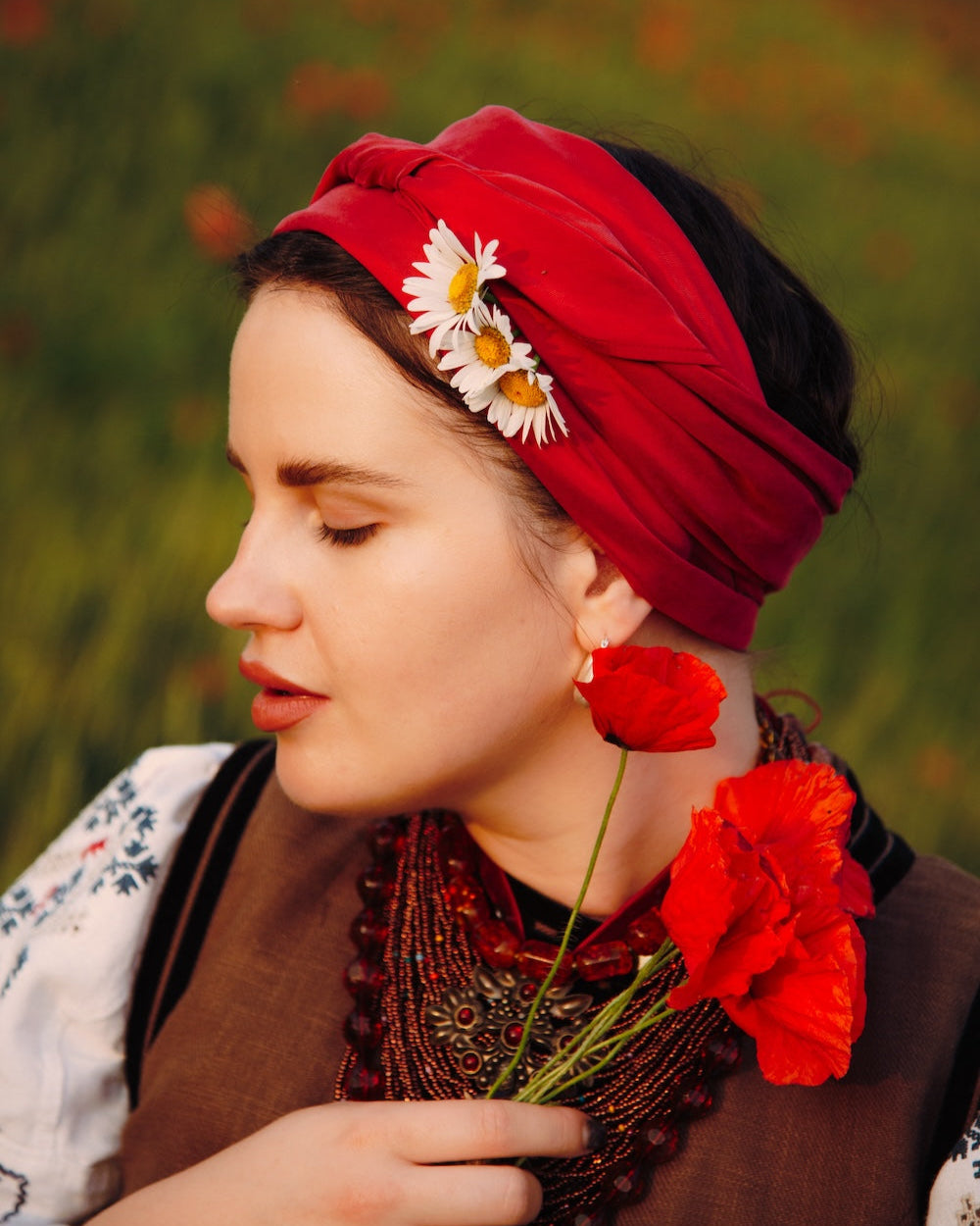 Хустинка "Шамерова" - {МАЛЬВИ}