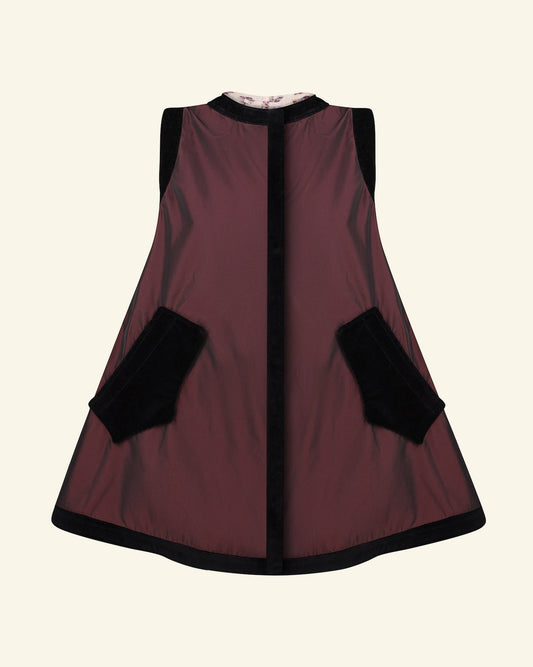 Корсетка чернігівська бордова - Мальви