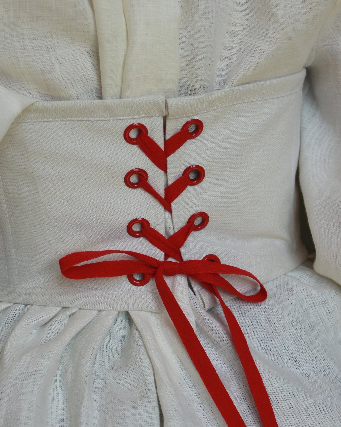 Корсет з обухівською вишивкою