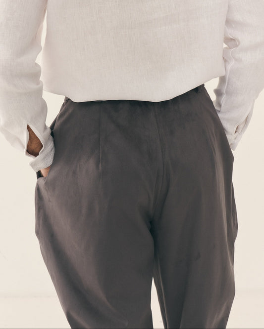 Замшеві штани галіфе