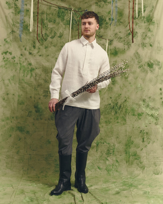 Замшеві штани галіфе