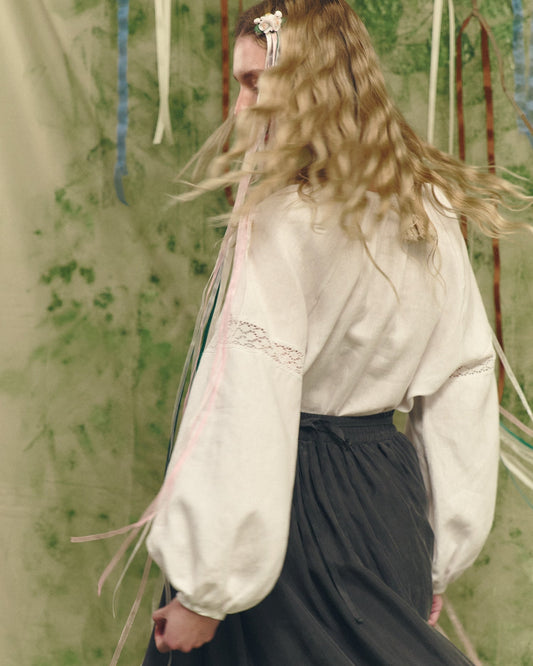 Сорочка "Замережана" з льону