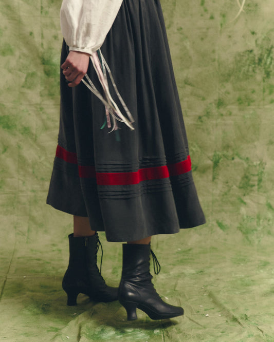 Спідниця шовкова "Сумська" сіра