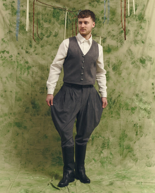 Штани до вишитої сорочки галіфе - {МАЛЬВИ}