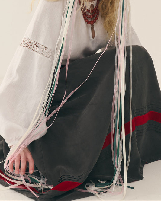 Прикраса на волосся "Вишневий Цвіт"