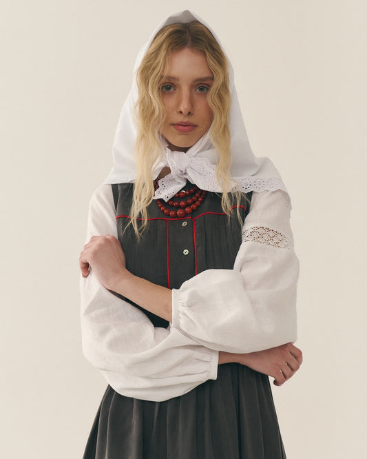 Сарафан шовковий "Чернігівський" вишитий