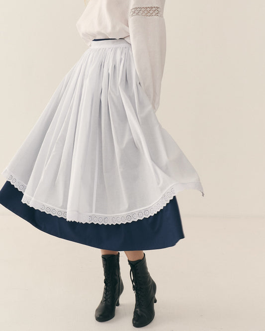 Український традиційний фартух - {МАЛЬВИ}