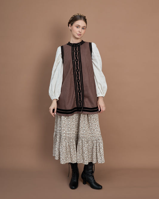 Комплект з хорольською спідницею - {МАЛЬВИ}