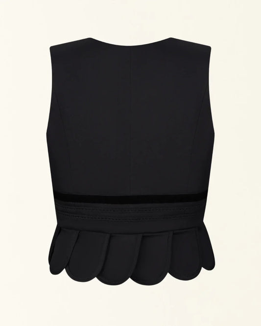 Етно жилетка-станик чорний "Надсяння"