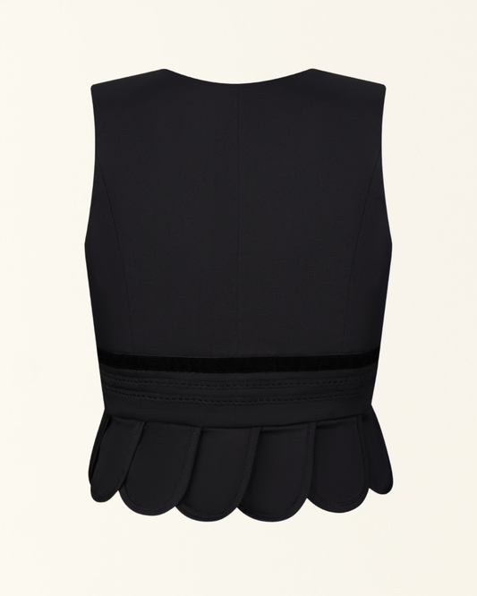 Етно жилетка-станик чорний "Надсяння"