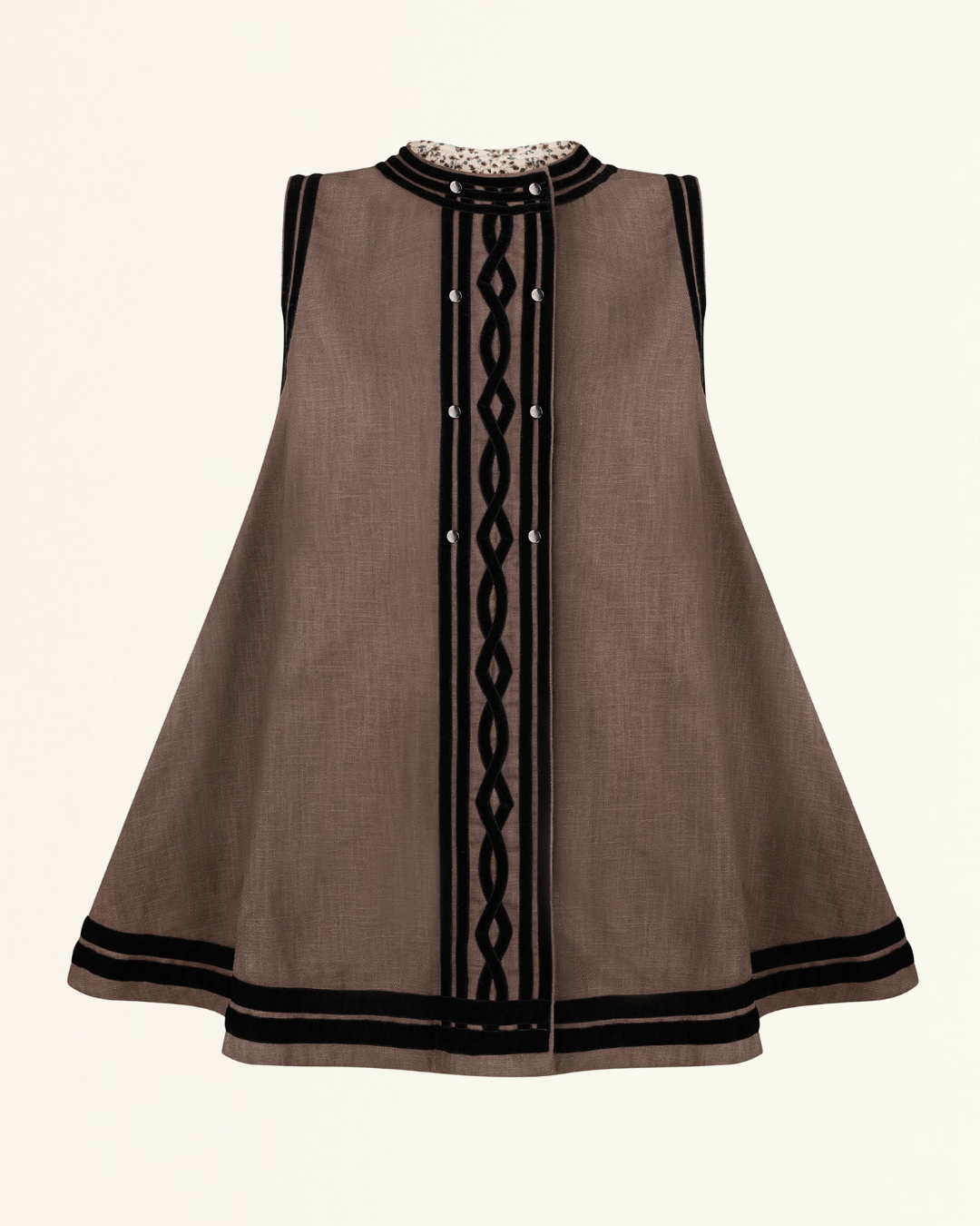 Коричнева керсетка "Гадяцька"