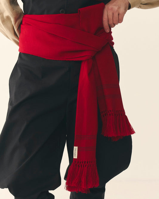 Пояс червоний "Каламайковий"