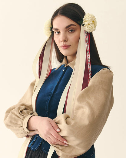 Прикраса на волосся "Хризантема"