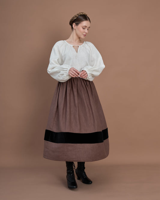 Спідниця "Полтавська" - {МАЛЬВИ}