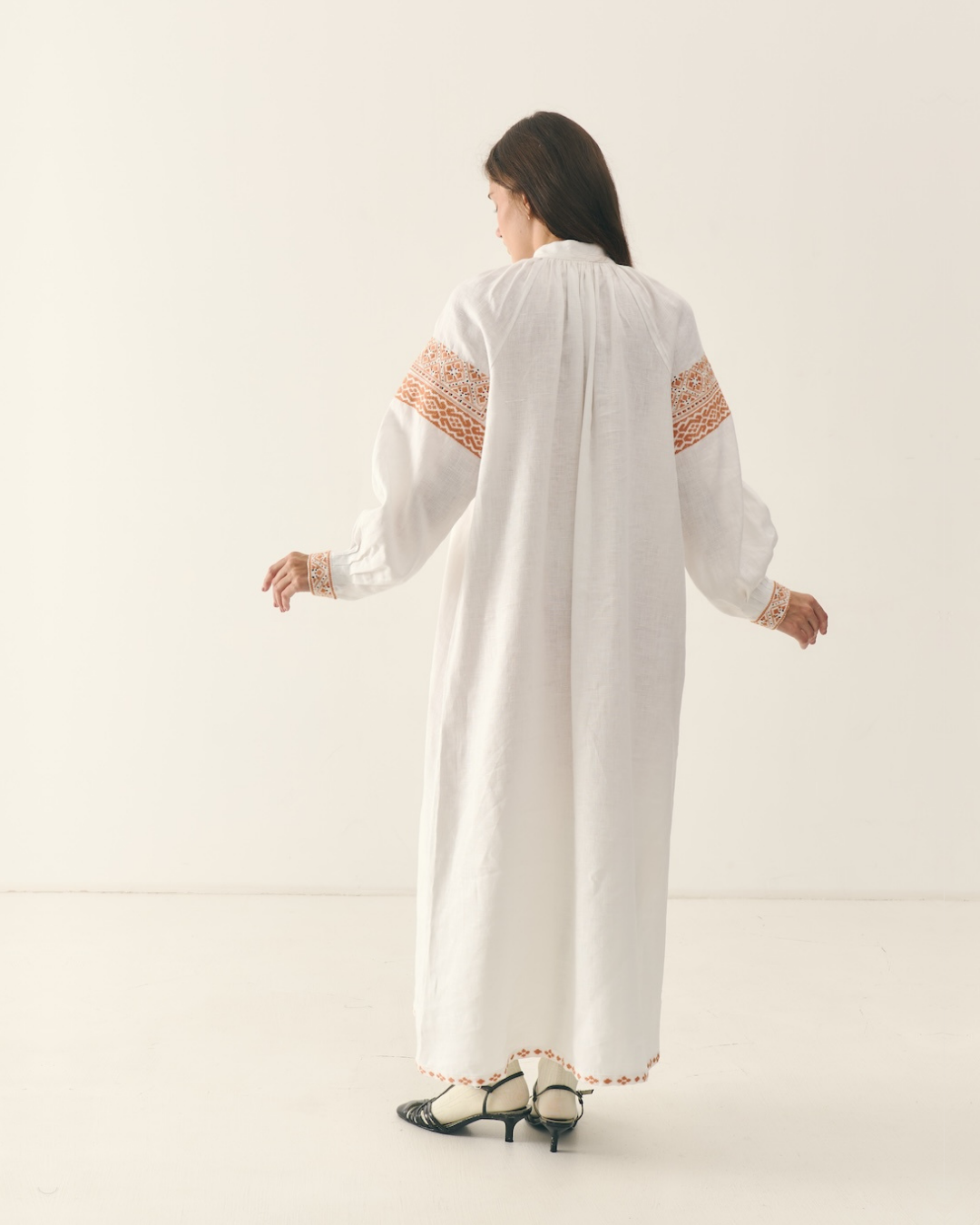 Автентична вишита сорочка - {МАЛЬВИ}