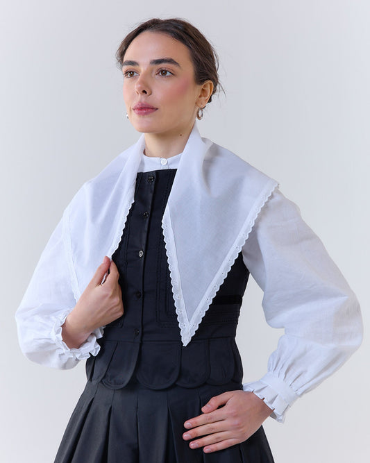 Хустинка з мереживом