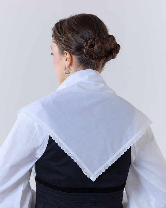 Хустинка з мереживом