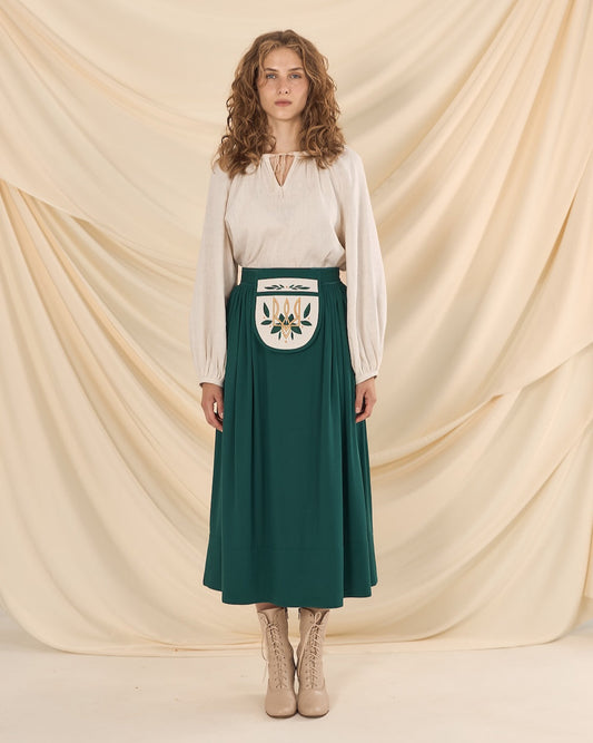 Гаман з вишивкою "Тризуб"