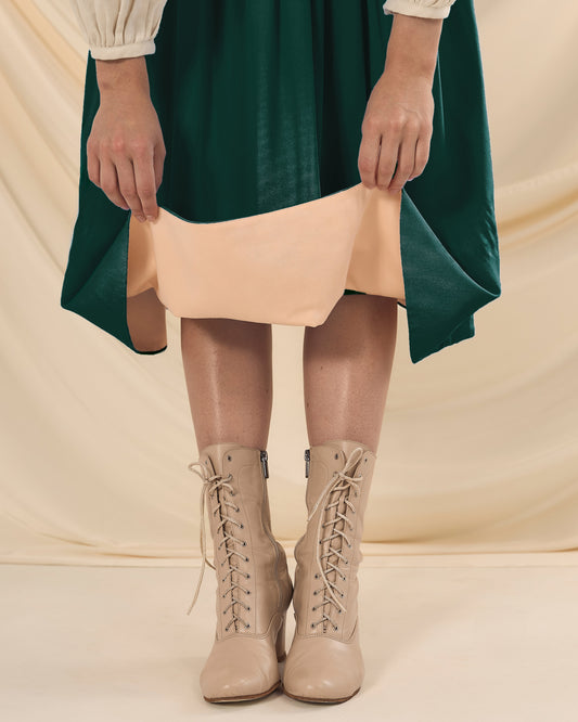 Традиційна спідниця темно-зелена "Вінницька"