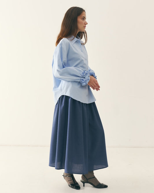 Традиційна спідниця з вовни - {МАЛЬВИ}