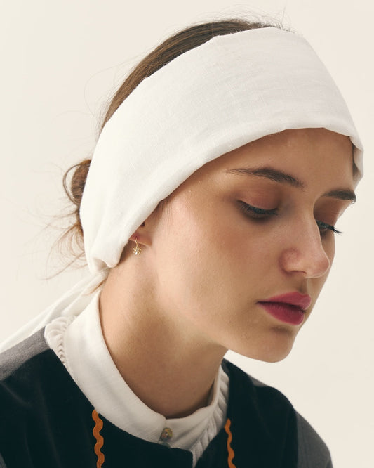 Білий рушник на голову - {МАЛЬВИ}