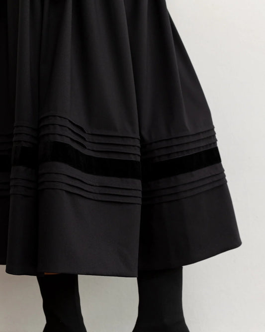 Спідниця традиційна з підбоєм - {МАЛЬВИ}