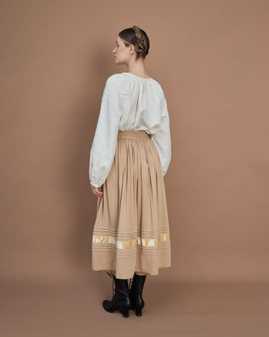 Спідниця з підбоєм - {МАЛЬВИ}