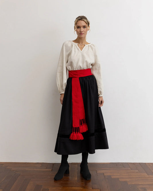 Комплект з крайкою - {МАЛЬВИ}