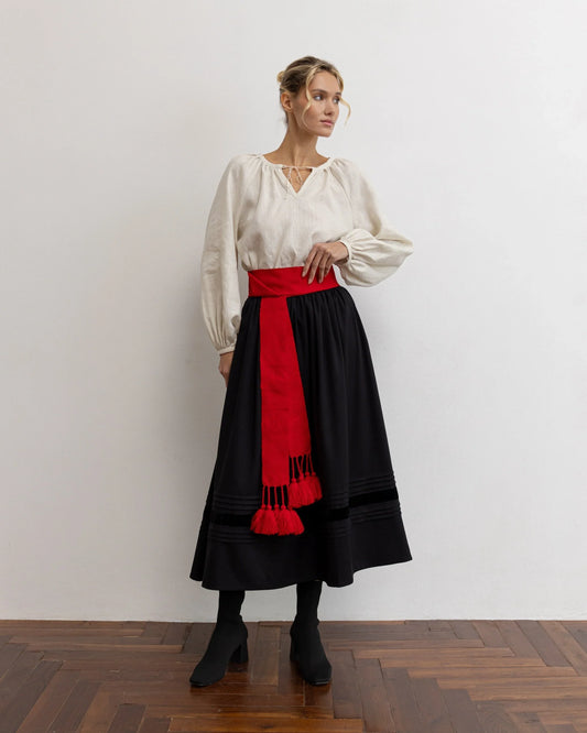 Комплект з крайкою - {МАЛЬВИ}