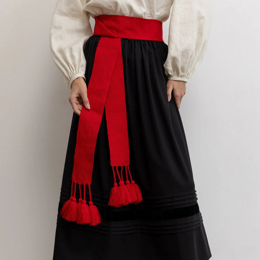 Крайка з китицями - {МАЛЬВИ}