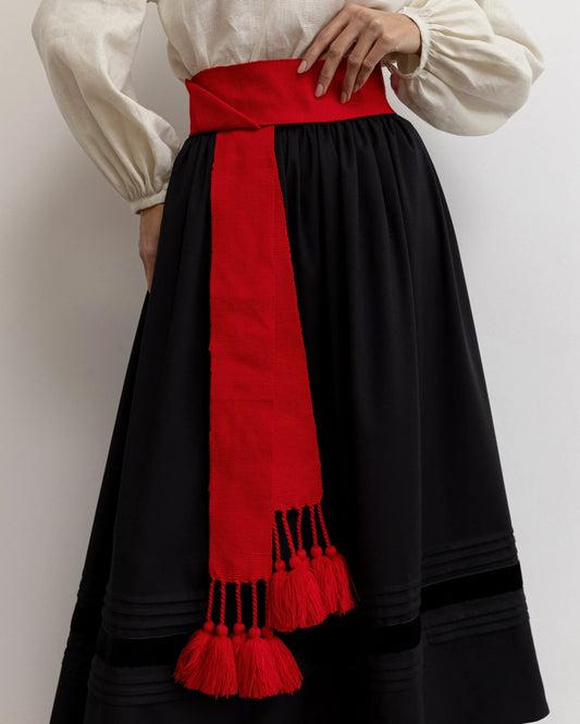 Комплект з крайкою - {МАЛЬВИ}