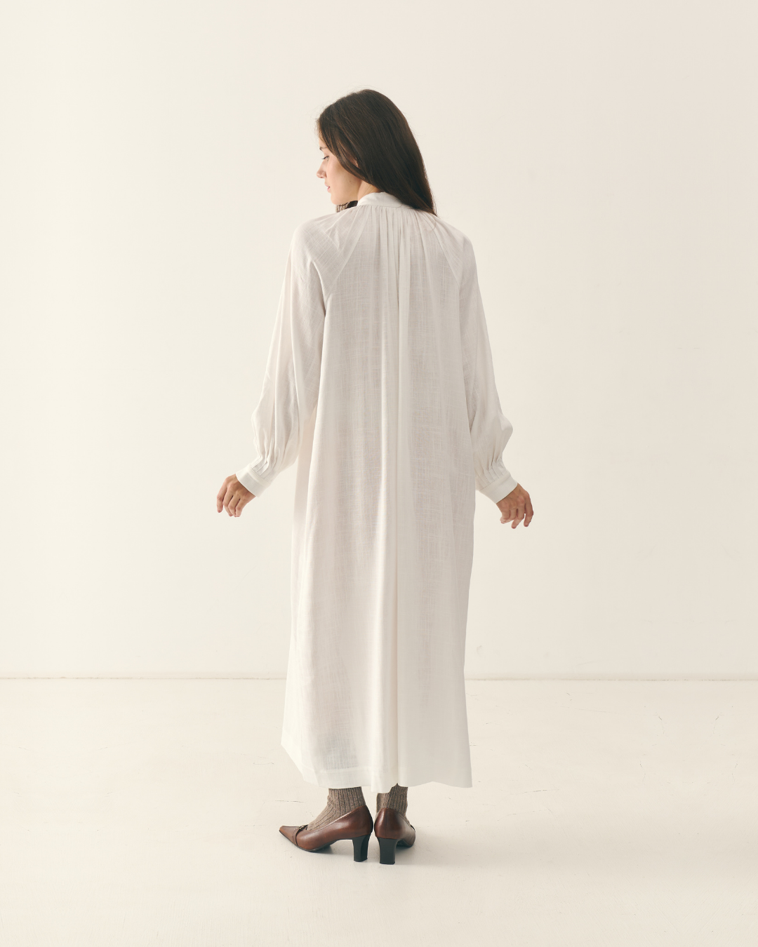 Однотонна додільна сорочка - {МАЛЬВИ}