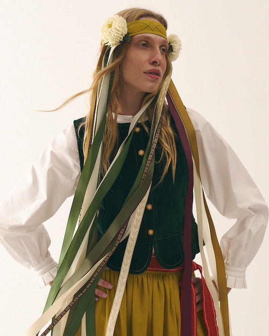 вінок в етно стилі