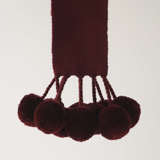 Крайка з помпонами - {МАЛЬВИ}