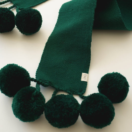 Крайка з помпонами - {МАЛЬВИ}