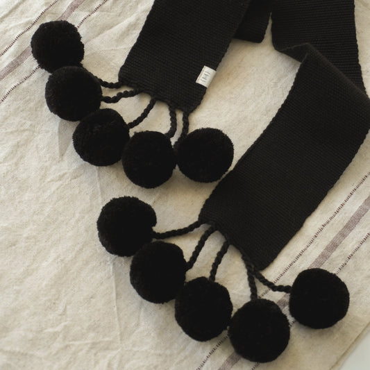 Крайка з помпонами - {МАЛЬВИ}