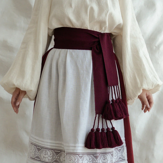 Крайка з китицями - {МАЛЬВИ}