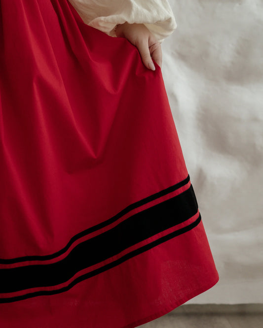 Спідниця з трьома стрічками