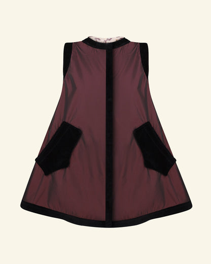 Корсетка чернігівська бордова - Мальви