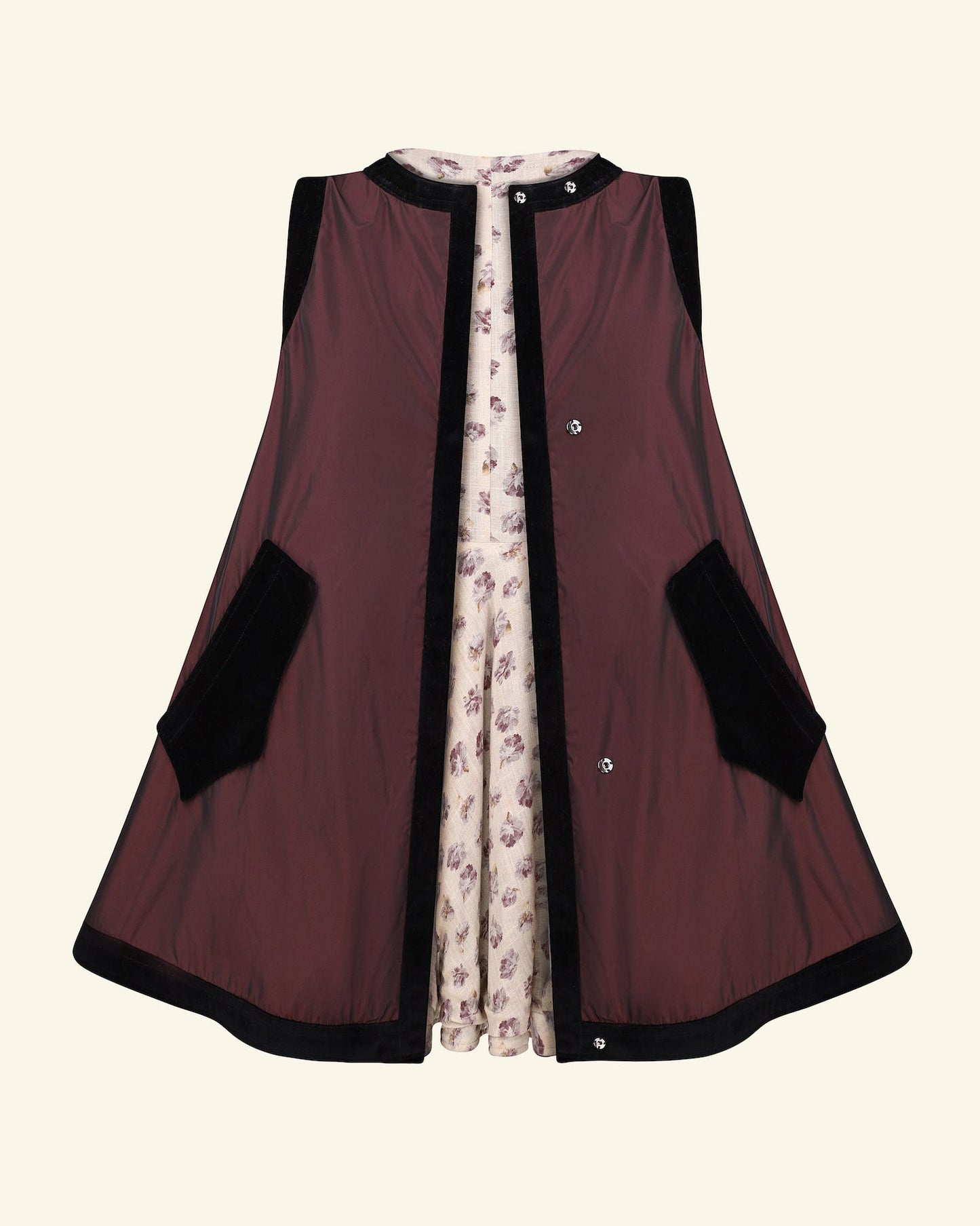 Керсетка чернігівська бордова - Мальви