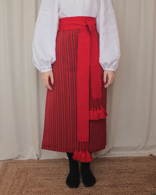 Плахта червона акрил