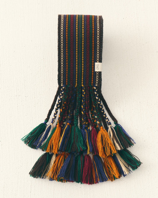 Кольорова крайка з китицями - {МАЛЬВИ}