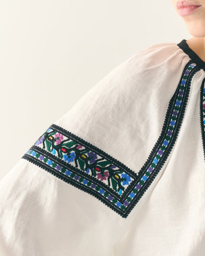 Вишита сорочка "Борщівська" з балабонами